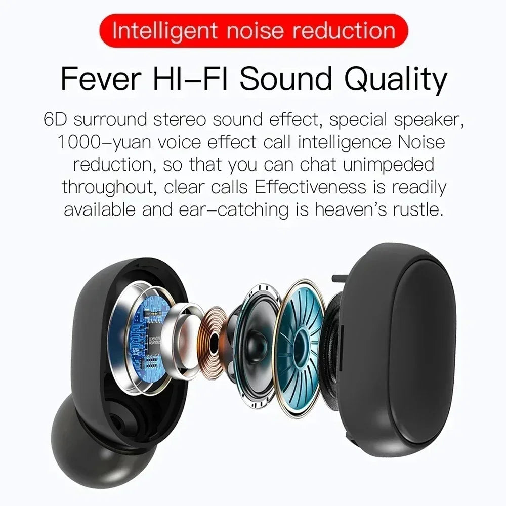 E6S earphones with noise cancelling (confortable and even waterproof)