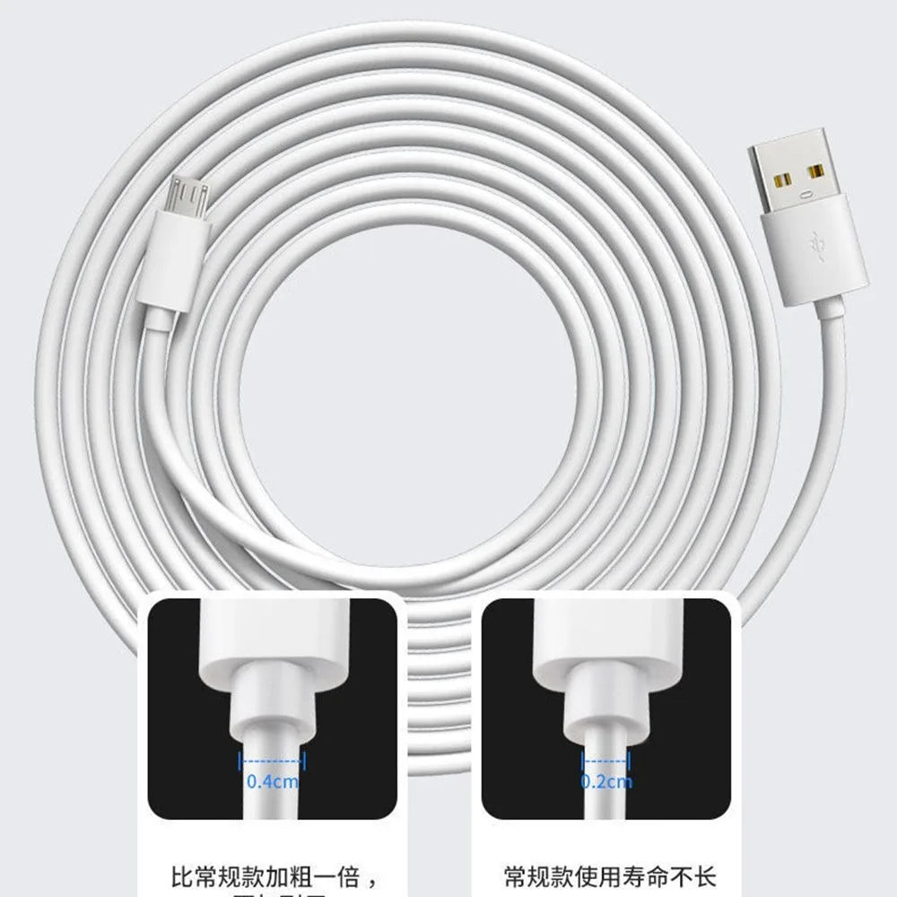 Cable micro usb charger 1m-10m (good quality)