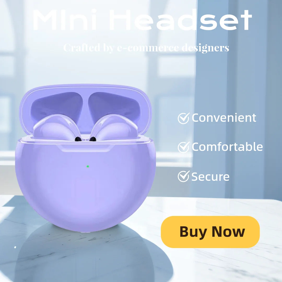 Mini Bluetooth earphones confortable (for mobile phone and laptop with good sonore quality)